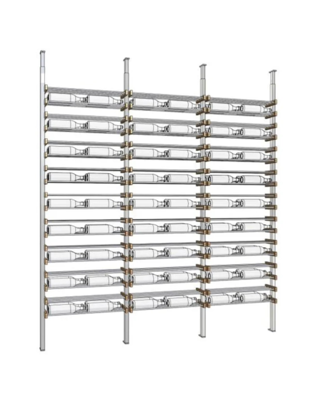metal wine rack
