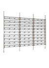 The Streamline, Walnut And Silver Metal
