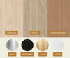 The Tasting, Walnut And Silver Metal
