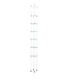 6 Bottle Float Cable Wine Racking Display Kit