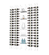 Float Glass Shelving Unit