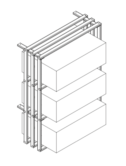 Woodcase 32 Kit Rack