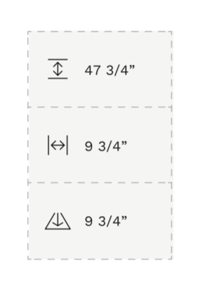 1/4 Round Shelf 48