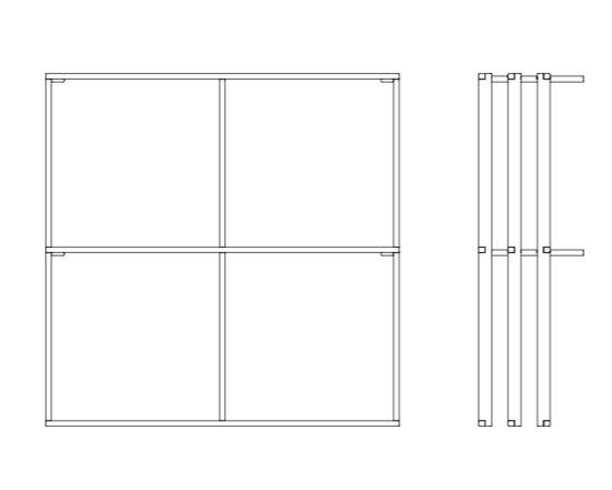 Bin 32 32 Kit Rack