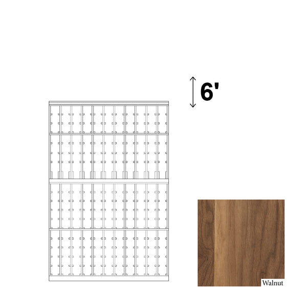 11 Column Rack with Display Row - 750ml Bottles