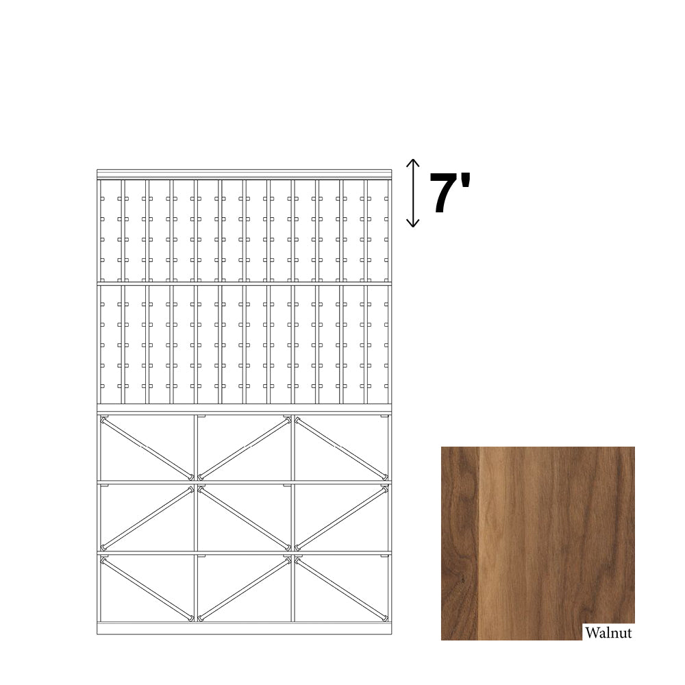 12 Column Rack & BIN - 750ml Bottles