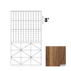 12 Column Rack & BIN - 750ml Bottles