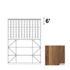 12 Column Rack & CASE + BIN - 750ml Bottles