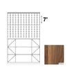 12 Column Rack & CASE + BIN - 750ml Bottles