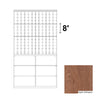 12 Column Rack & CASE with Display Row - 750ml Bottles