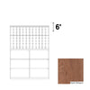 12 Column Rack & CASE with Display Row - 750ml Bottles