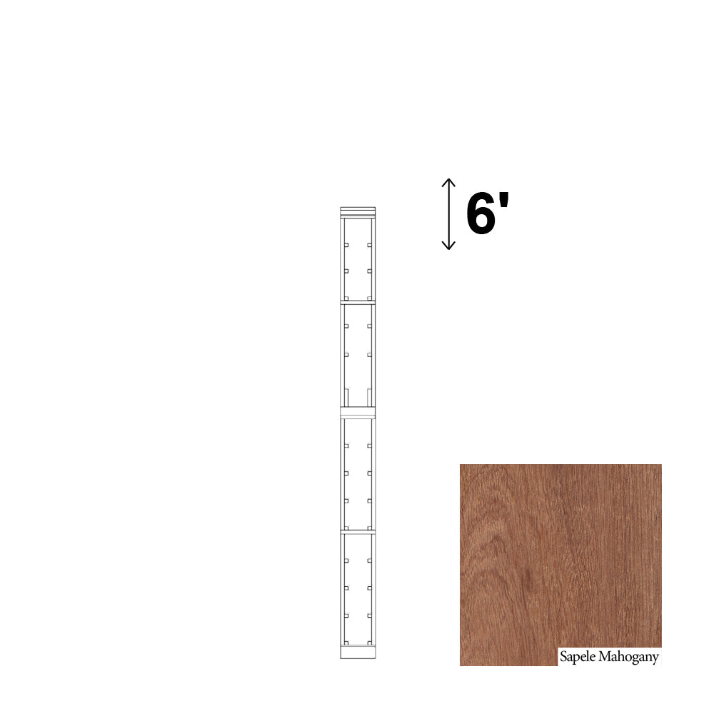 01 Column Rack with Display Row - Magnum Bottles