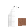 06 Column Cascade Rack Left Row - 750ml Bottles