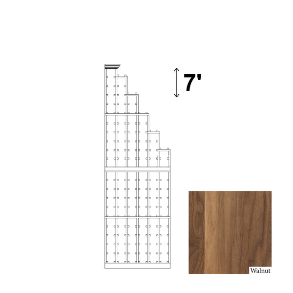 06 Column Cascade Rack Right - 750ml Bottles