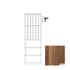 06 Column Rack with CASE Storage - 750ml Bottles
