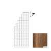 08 Column Cascade Rack Left - 750ml Bottles