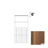 08 Column Rack with Liquor Display Shelves - 750ml Bottles