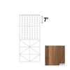 08 Column Rack with Display Row & BIN Storage - 750ml Bottles
