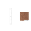 01 Column Base Rack with Display Row - Ice Wine Bottles