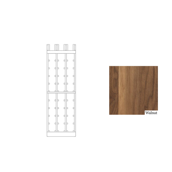 03 Column Base Rack with Display Row - 750ml Bottles