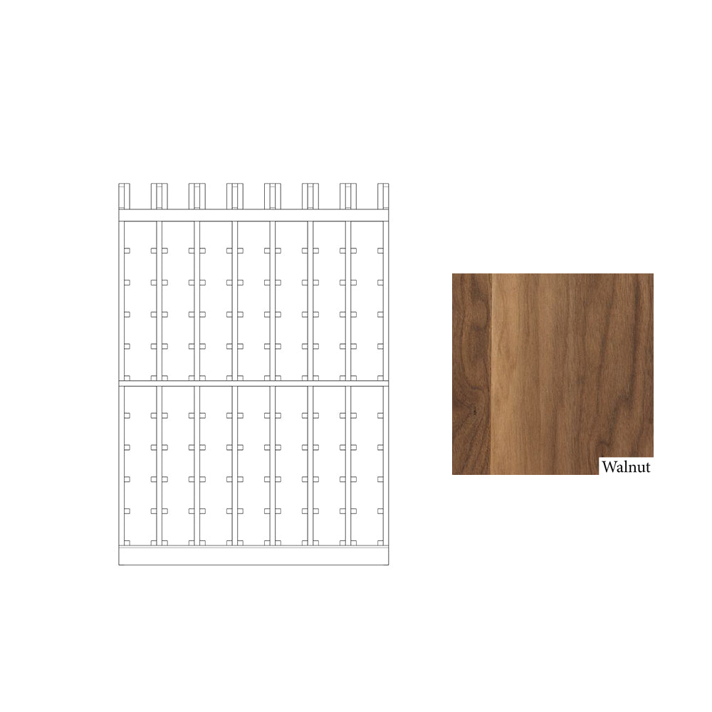 07 Column Base Rack with Display Row - 750ml Bottles