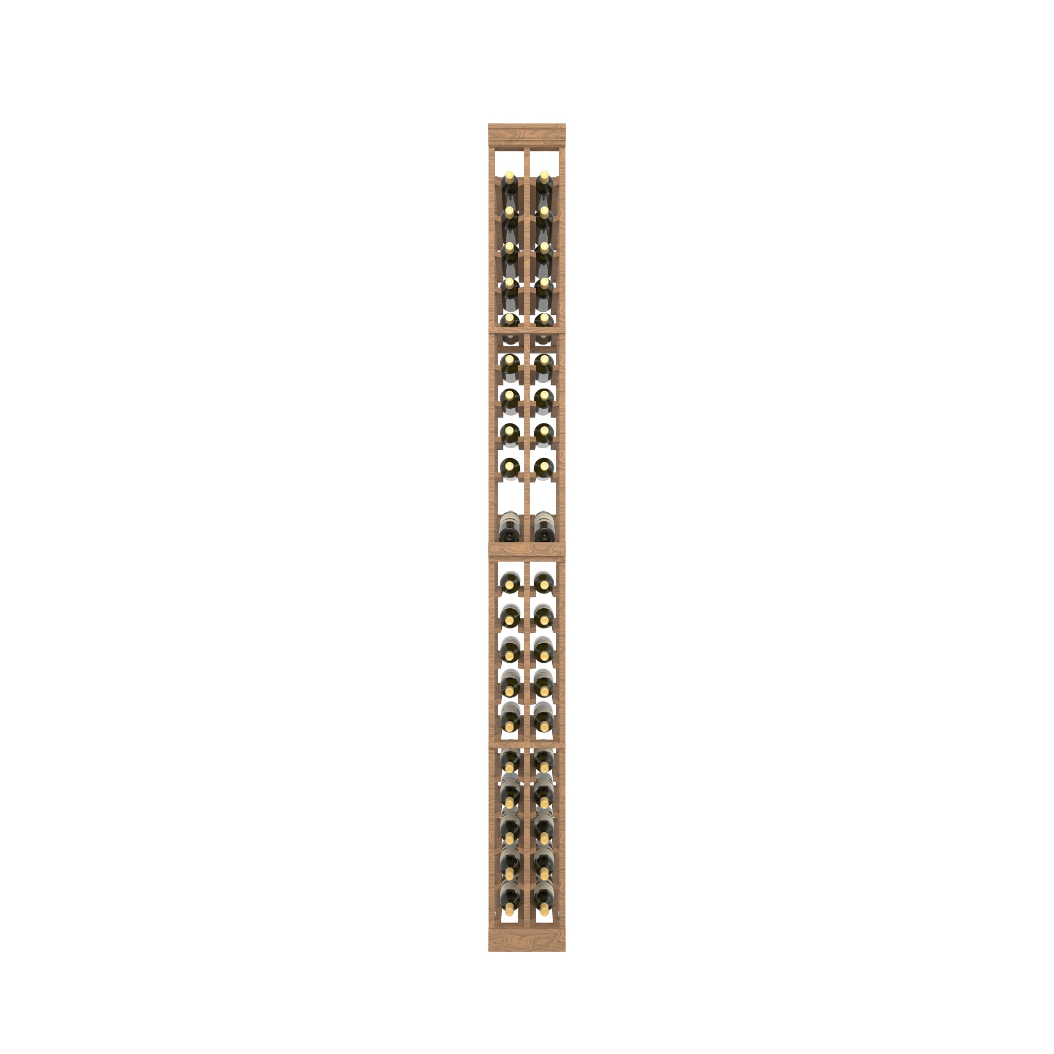 02 Column Rack with Display Row - Ice Wine Bottles