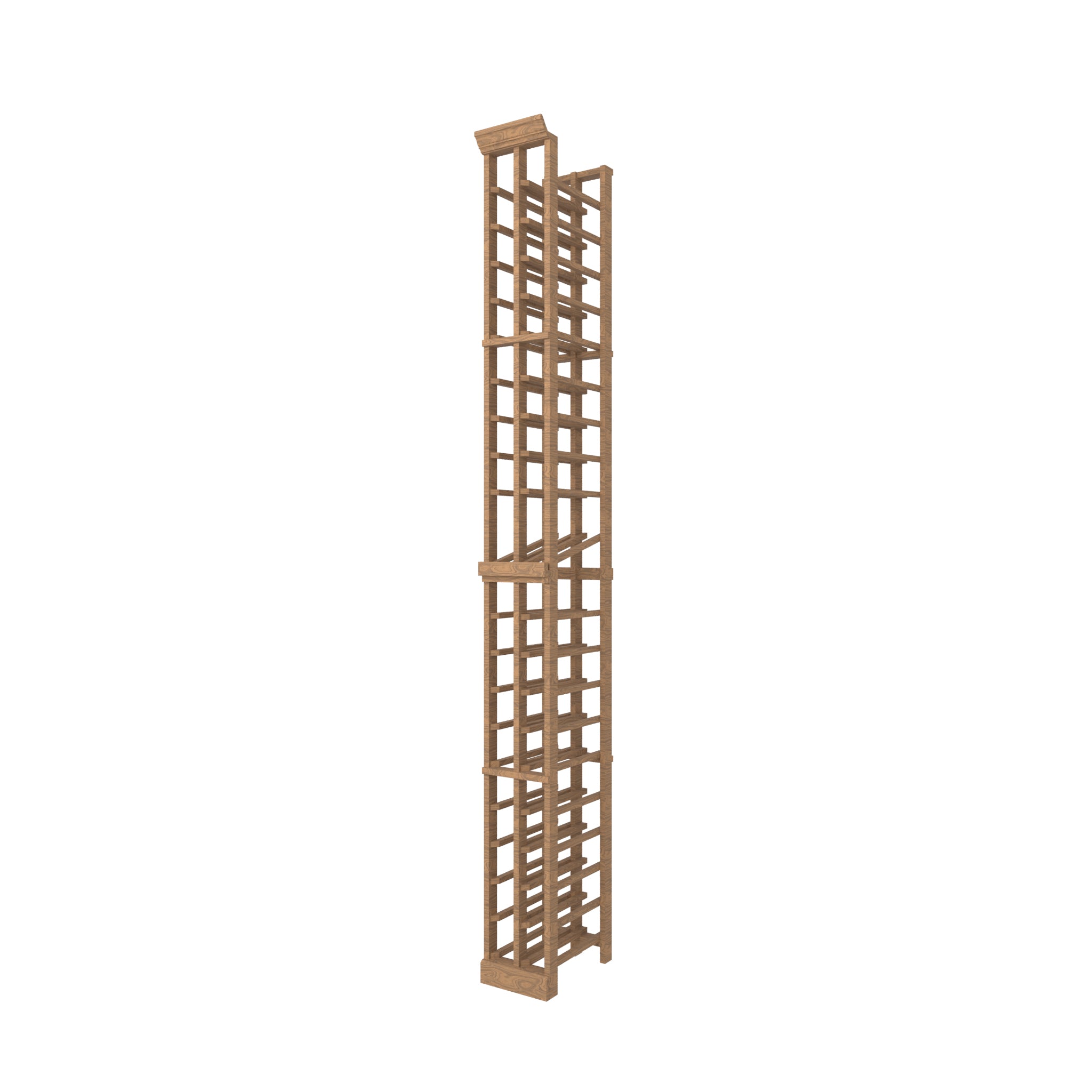 02 Column Rack with Display Row - Ice Wine Bottles