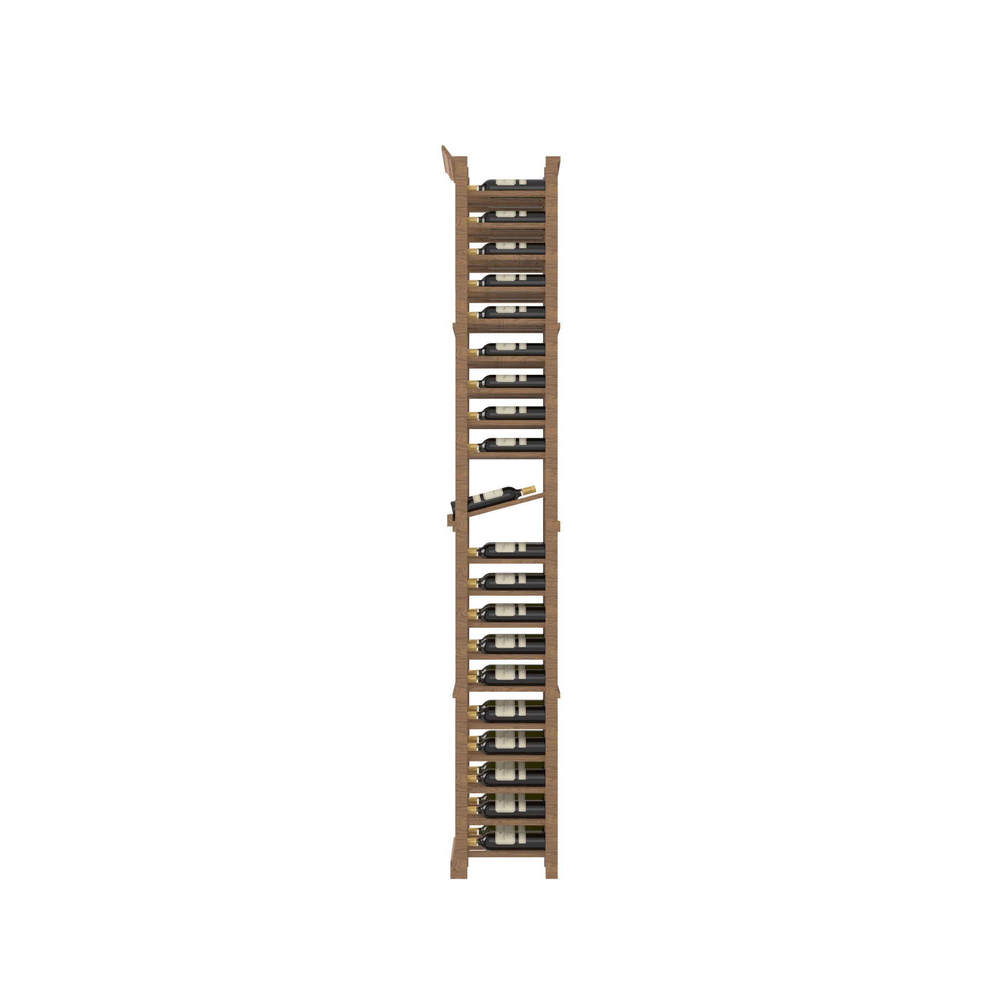 02 Column Rack with Display Row - Ice Wine Bottles