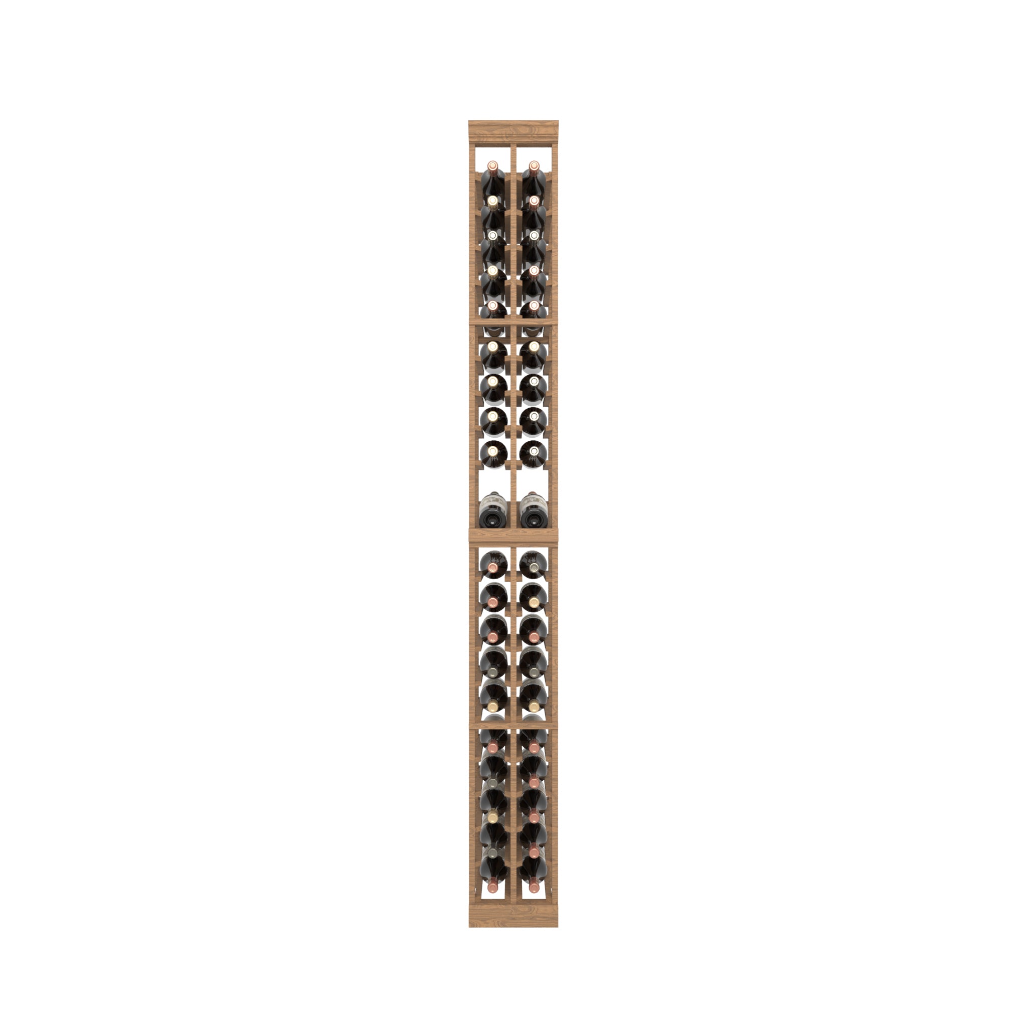02 Column Rack with Display Row - 750ml Bottles