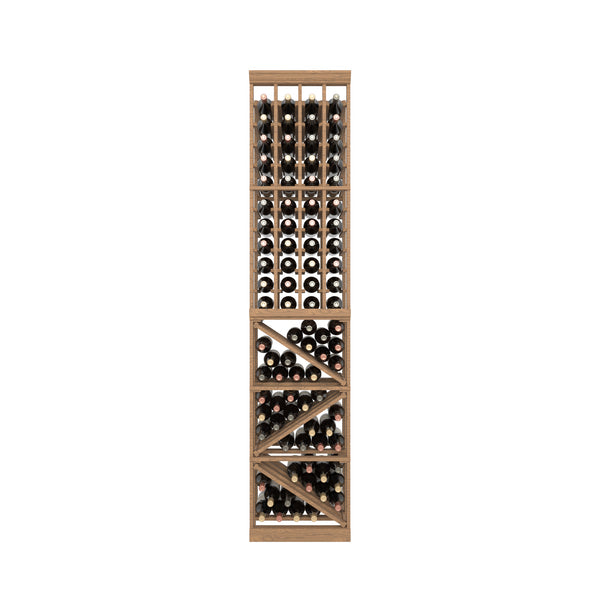 04 Column Rack with BIN Storage - 750ml Bottles