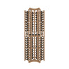 04 Column Curved Corner Rack with Display Row - 750ml Bottles