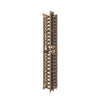04 Column Curved Corner Rack with Display Row - 750ml Bottles