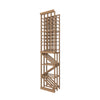 04 Column Rack with Display Row & BIN Storage - 750ml Bottles