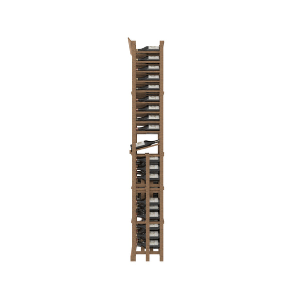 04 Column Rack with Display Row & BIN Storage - 750ml Bottles