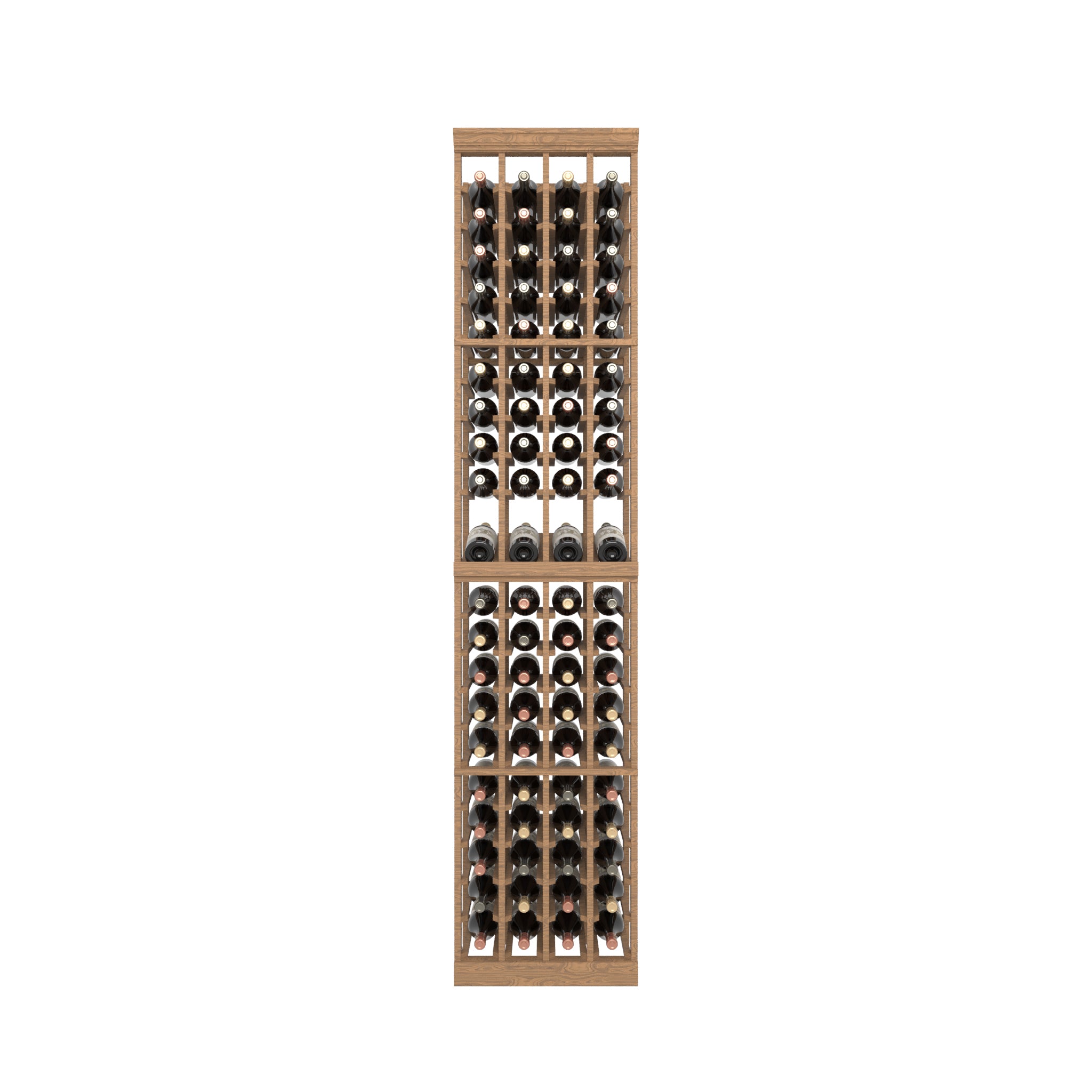 04 Column Rack with Display Row - 750ml Bottles
