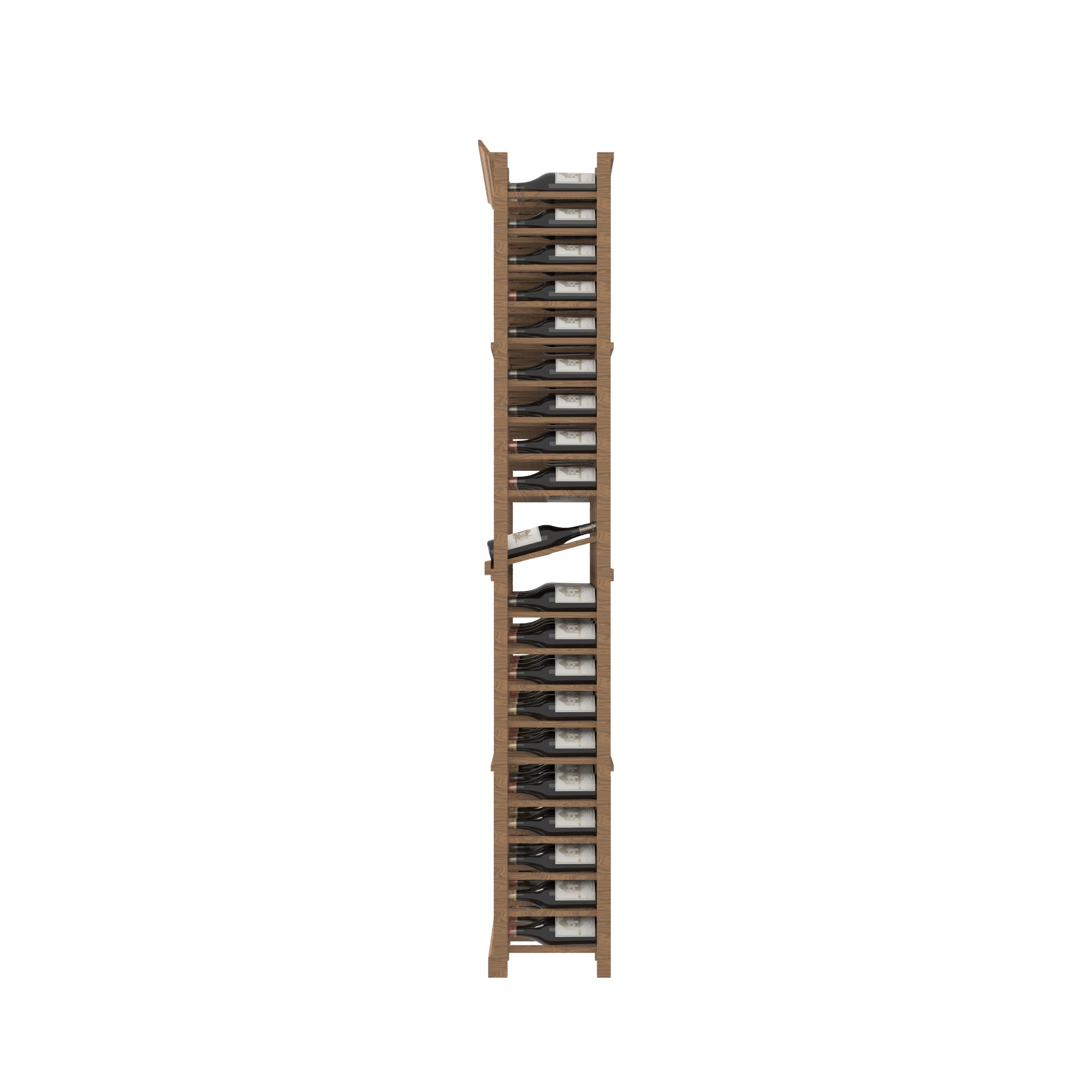 04 Column Rack with Display Row - 750ml Bottles