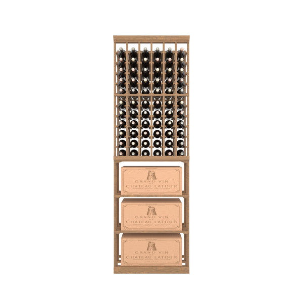 06 Column Rack with CASE Storage - 750ml Bottles