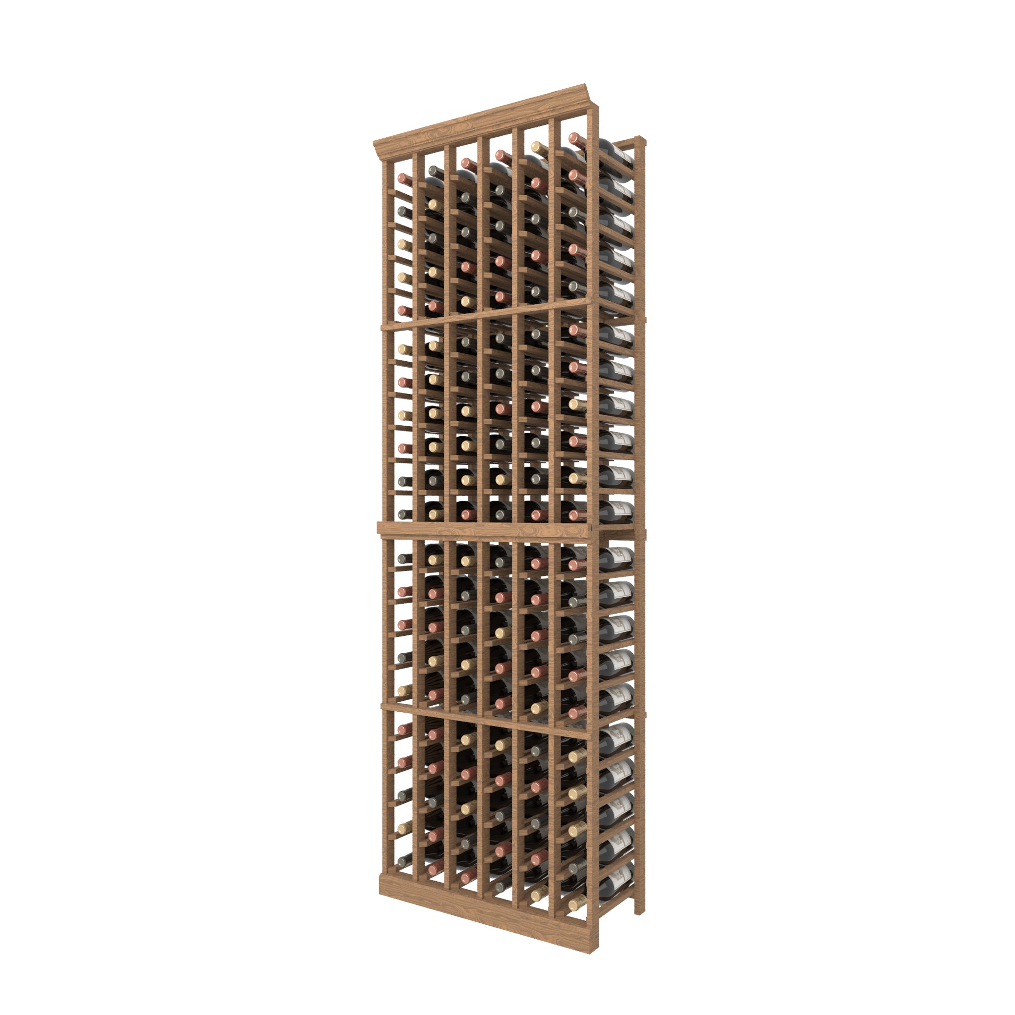 Individual Bottle Wood Wine Rack | 6 Column