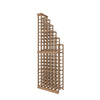 06 Column Cascade Rack Right with Display Row - 750ml Bottles