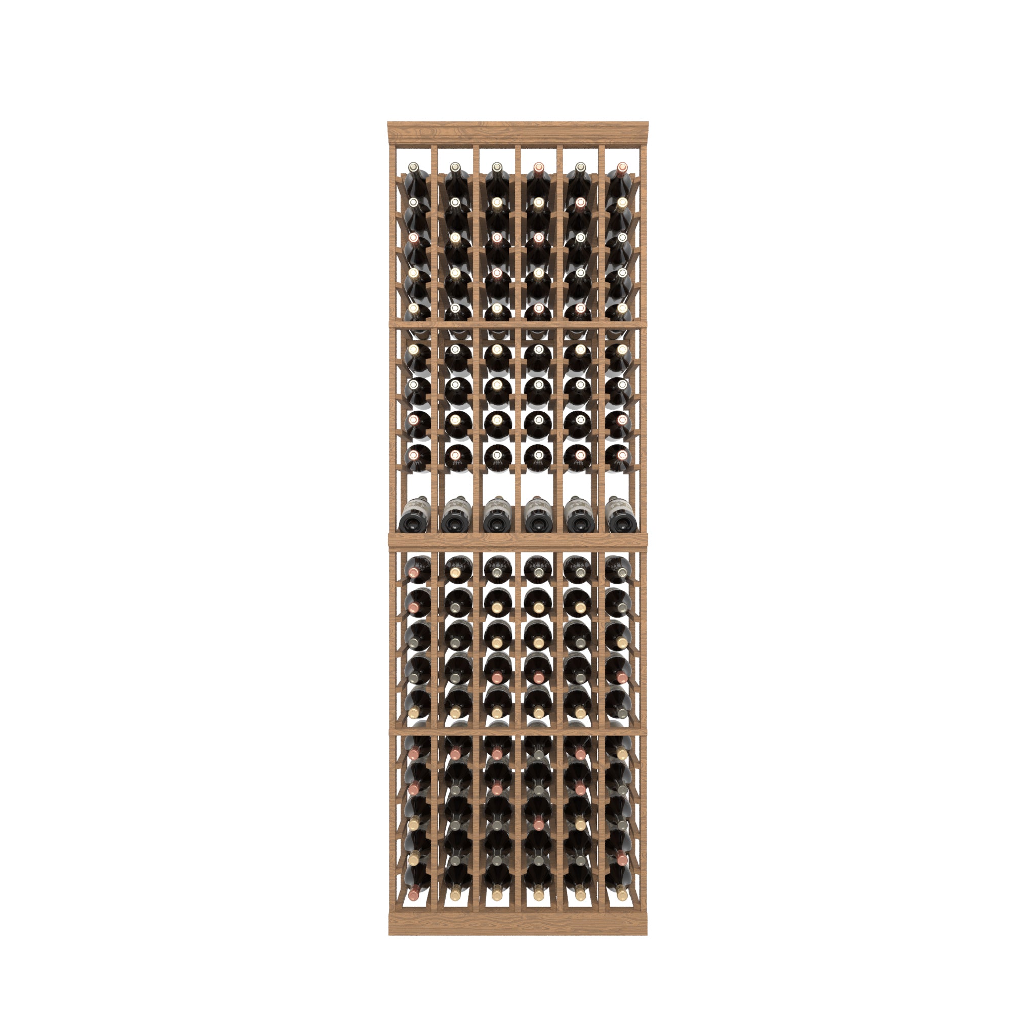 06 Column Rack with Display Row - 750ml Bottles