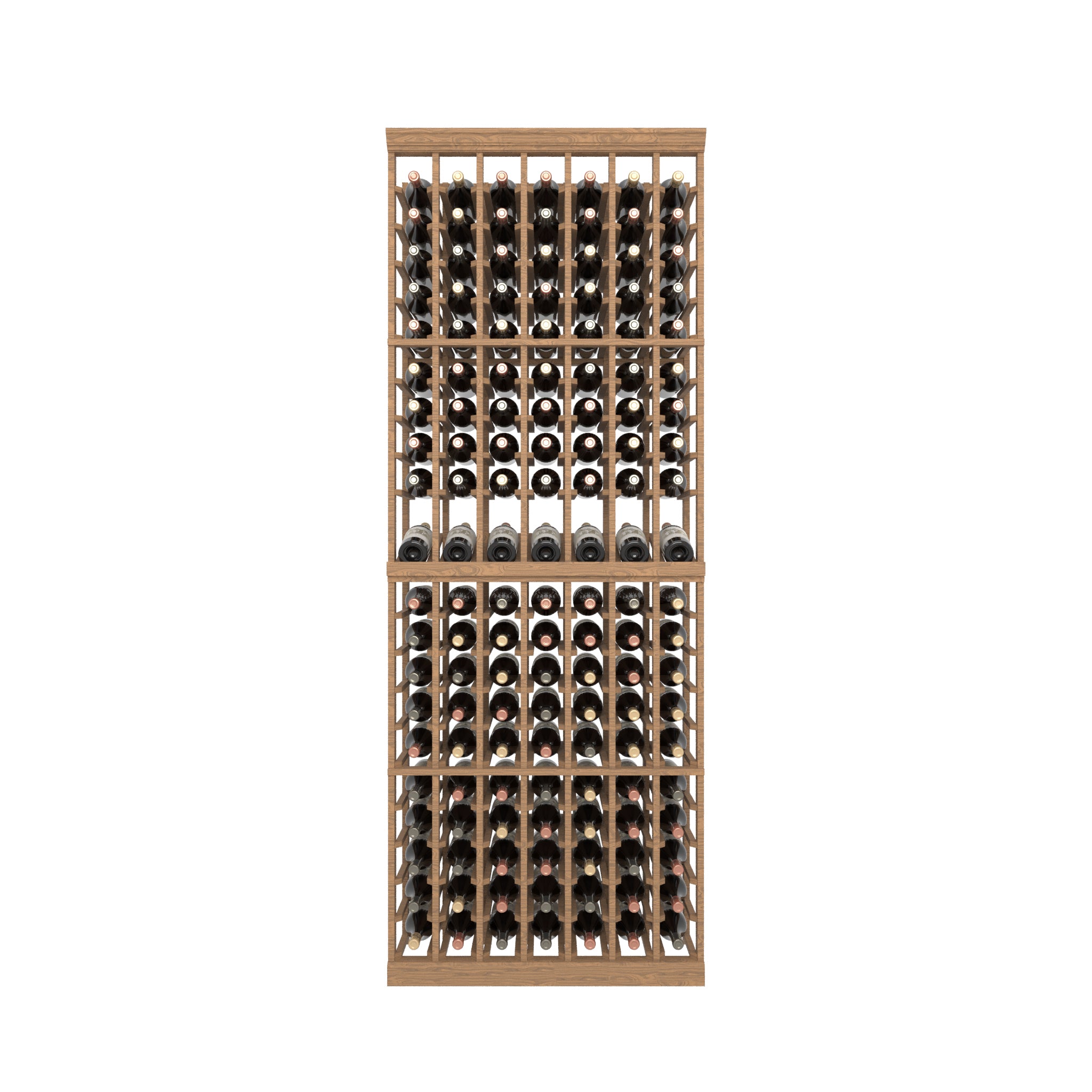 07 Column Rack with Display Row - 750ml Bottles