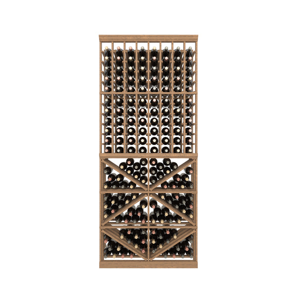 08 Column Rack with BIN Storage - 750ml Bottles