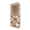 08 Column Rack with BIN Storage - 750ml Bottles