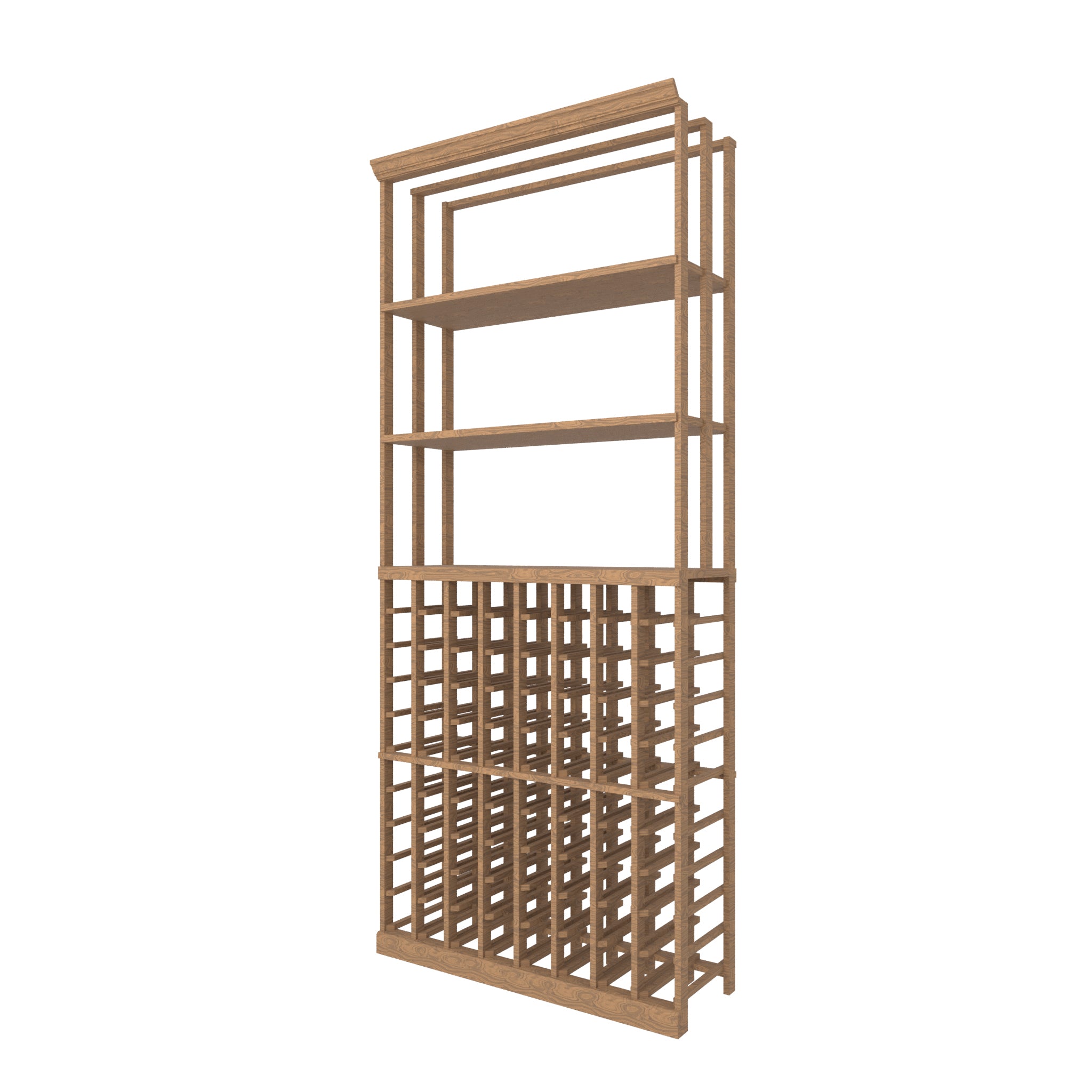 08 Column Rack with Liquor Display Shelves - 750ml Bottles