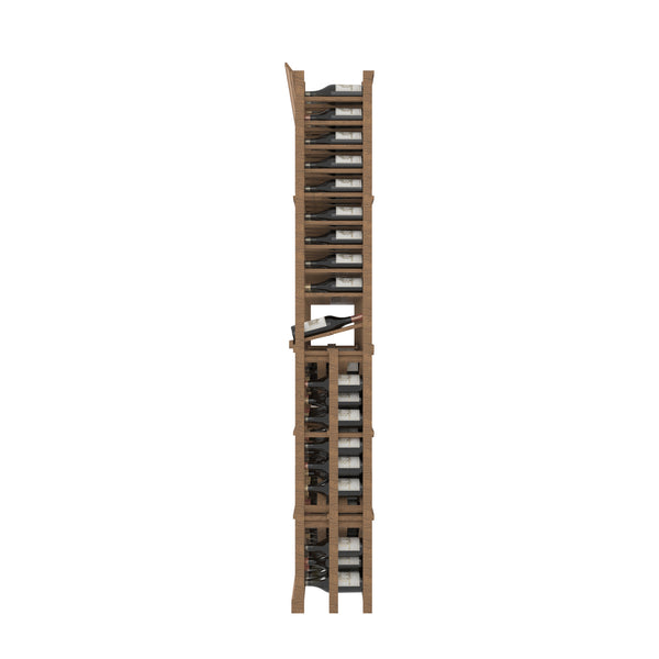 08 Column Rack with Display Row & BIN Storage - 750ml Bottles