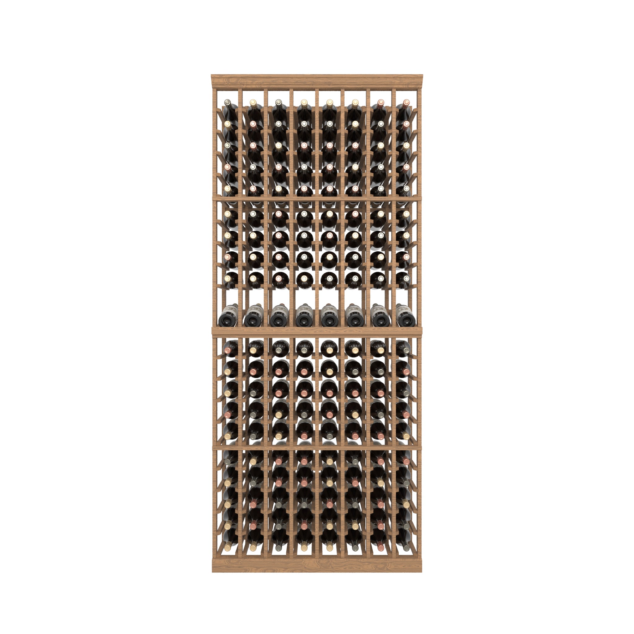 08 Column Rack with Display Row - 750ml Bottles