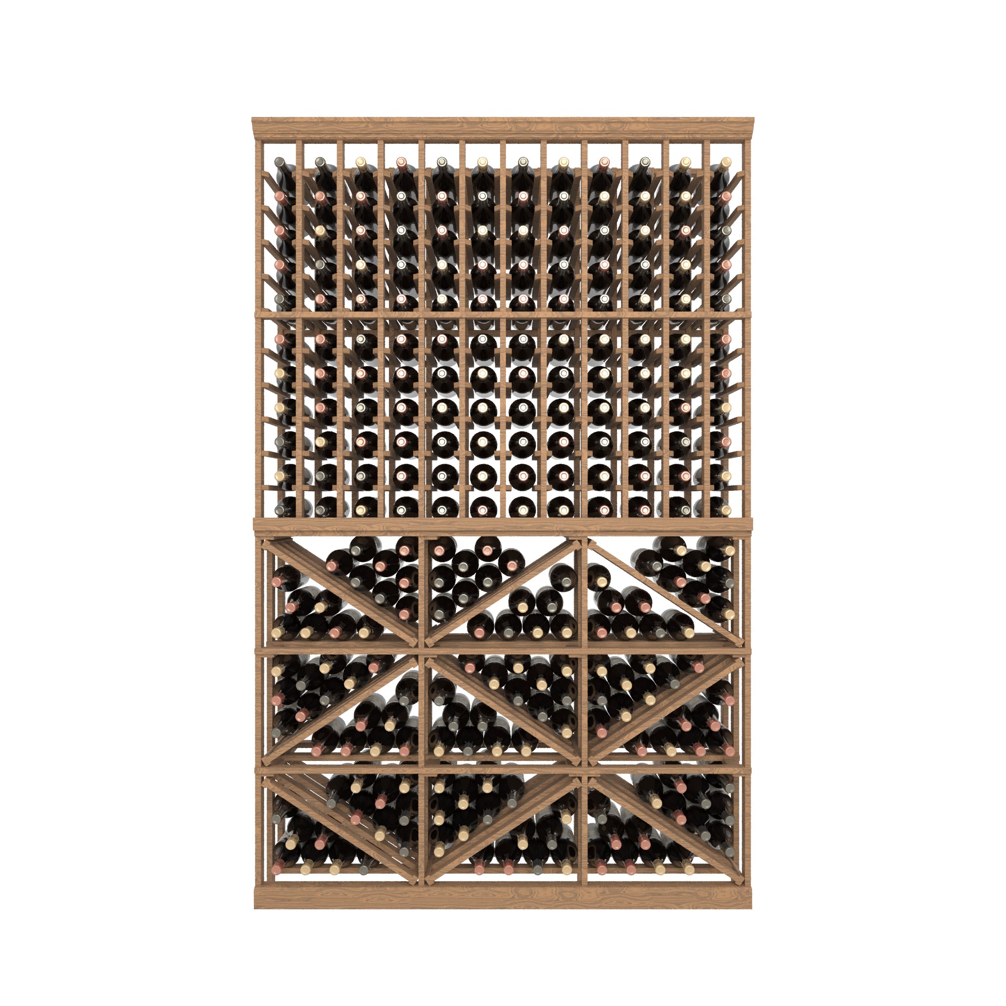 12 Column Rack & BIN - 750ml Bottles