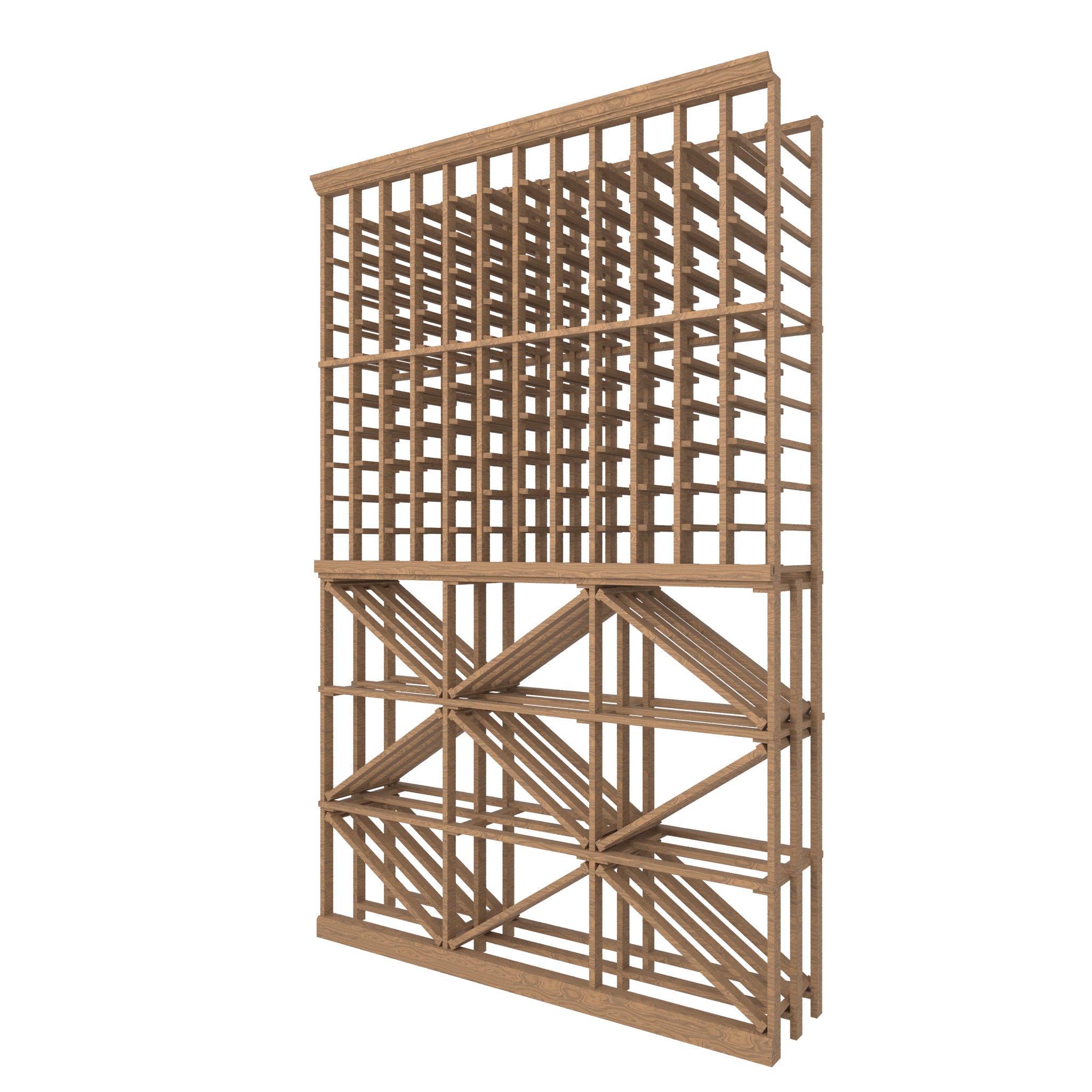 12 Column Rack & BIN - 750ml Bottles