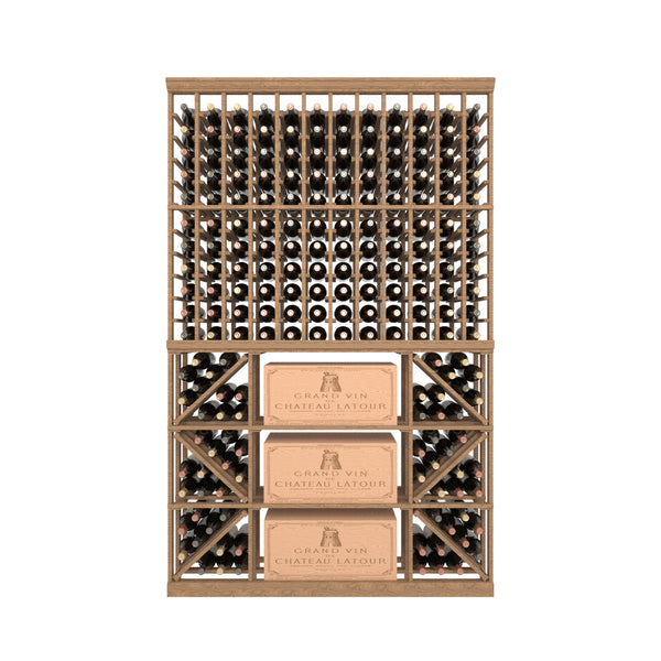 12 Column Rack & CASE + BIN - 750ml Bottles