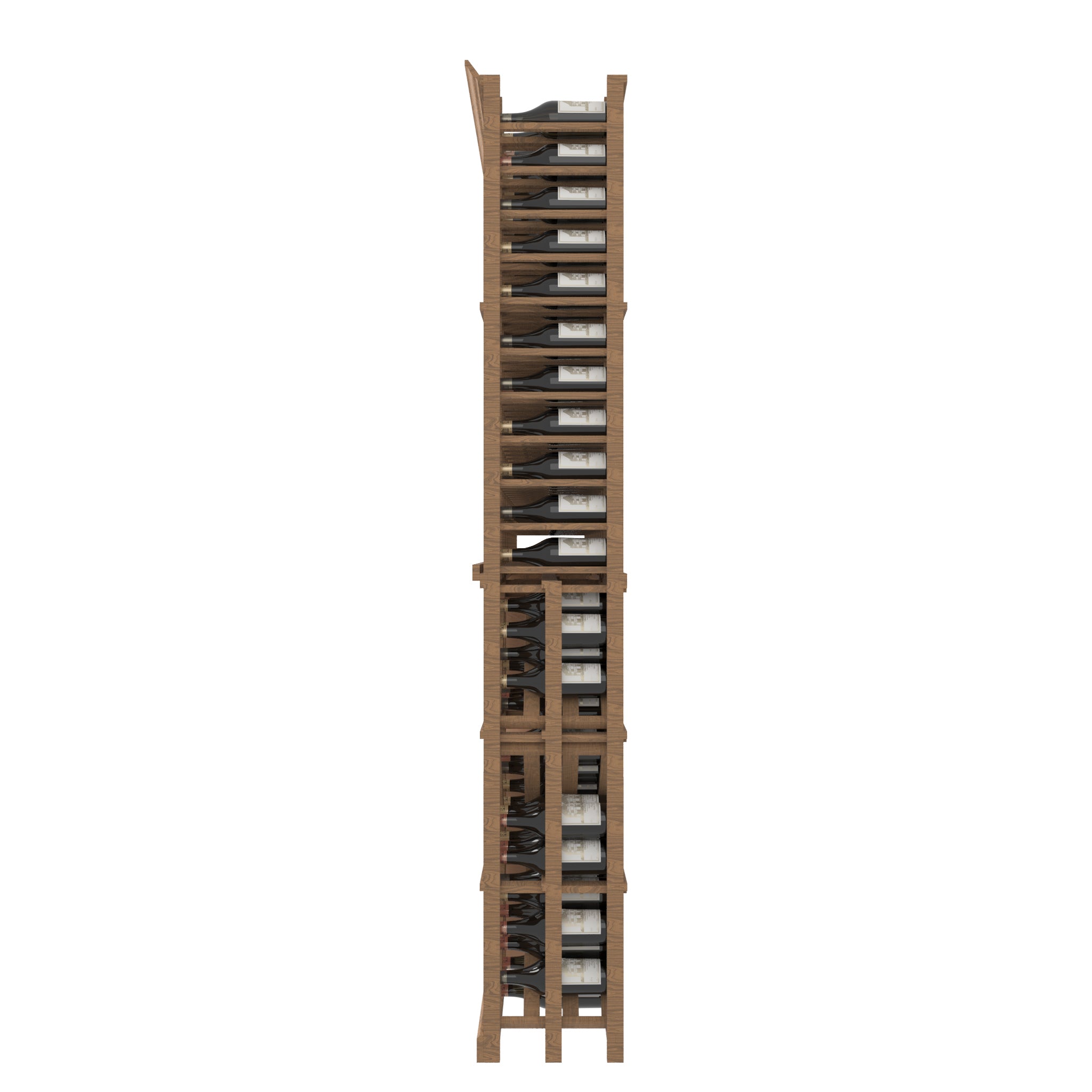 12 Column Rack & CASE + BIN - 750ml Bottles